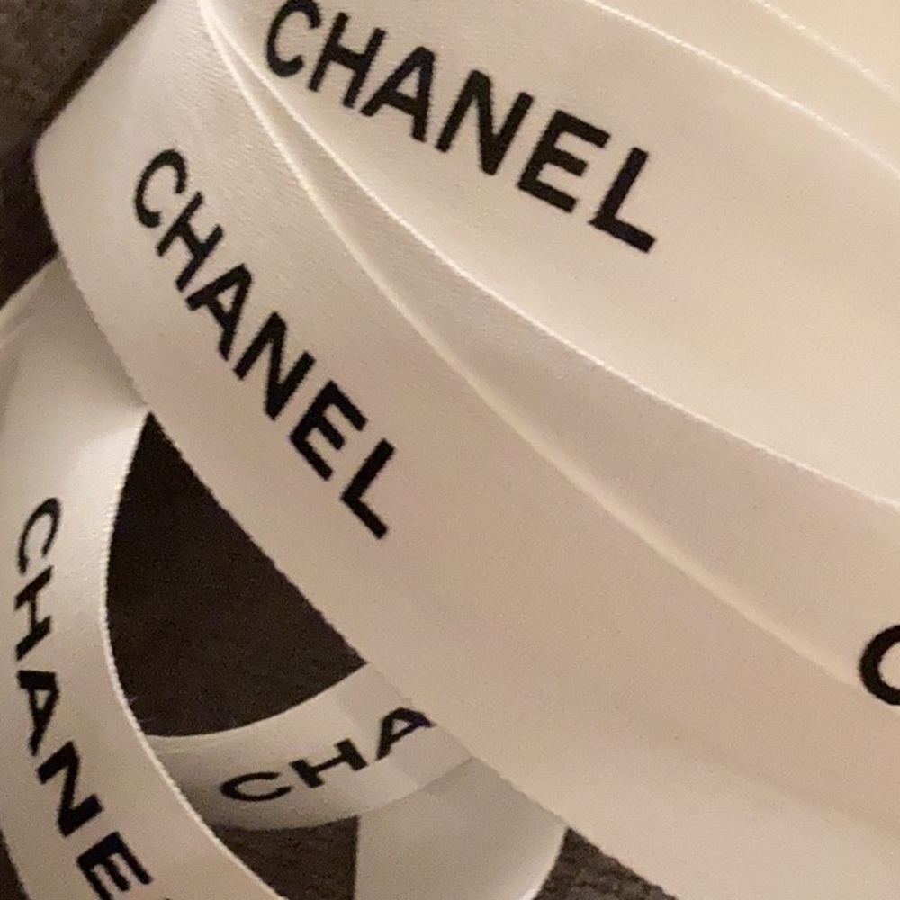Chanel Grosgrain Gift Wrap Ribbon - Picture 6 of 9